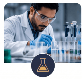 In-house laboratory testing a coating batch